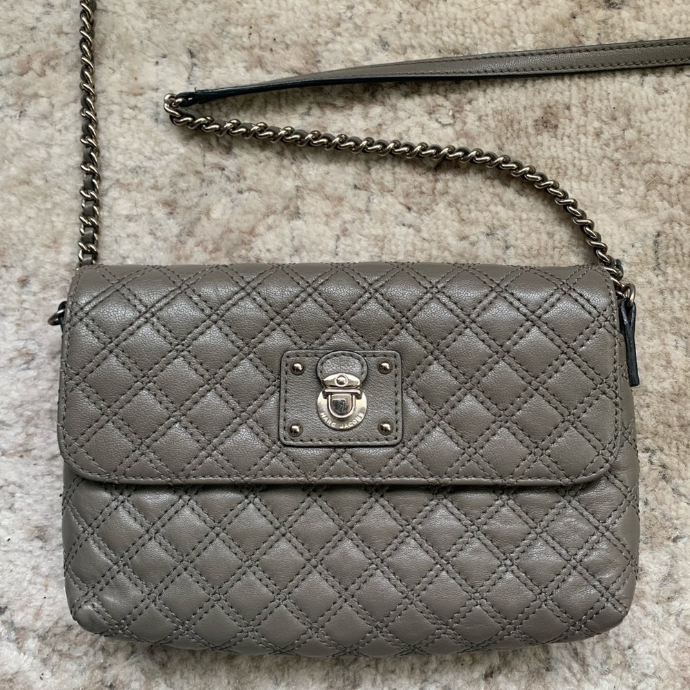 EUC Marc Jacob’s gray crossbody